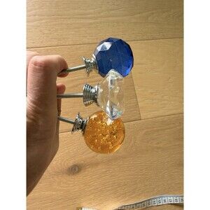 Crystal Style Prism Cabinet Knobs & Hardware 3 Extra Long